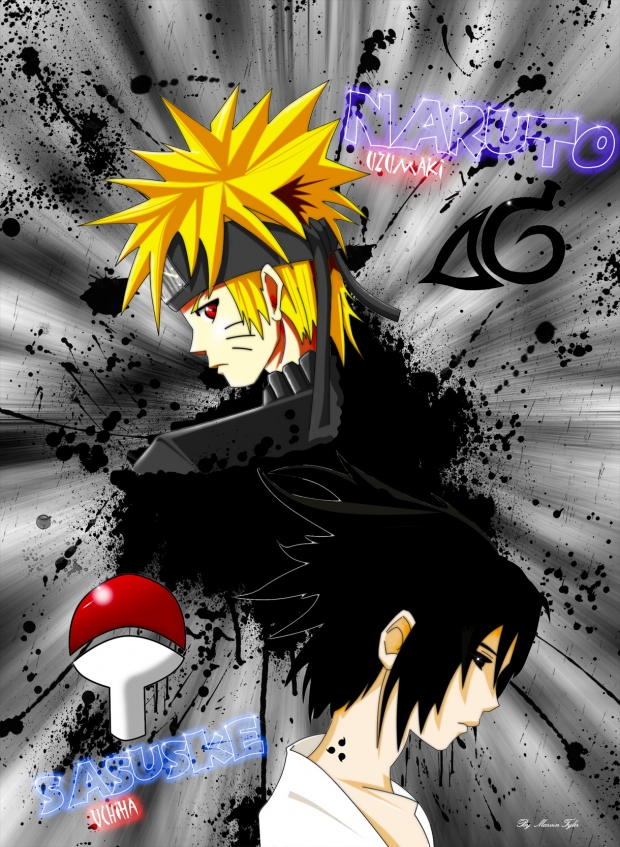 Naruto and Sasuske