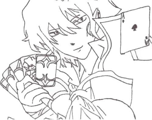 Gil [Pandora Hearts Lineart]