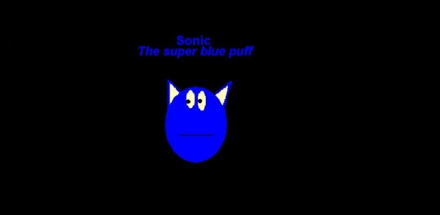 Sonic : The Super Blue Puff