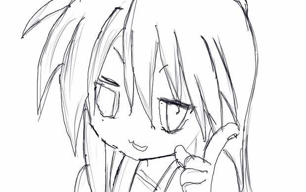 Lucky Star - Quick drawing