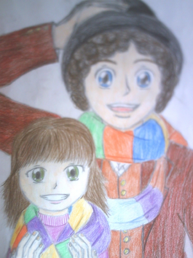 The 4rth Doctor and Sarah Jane