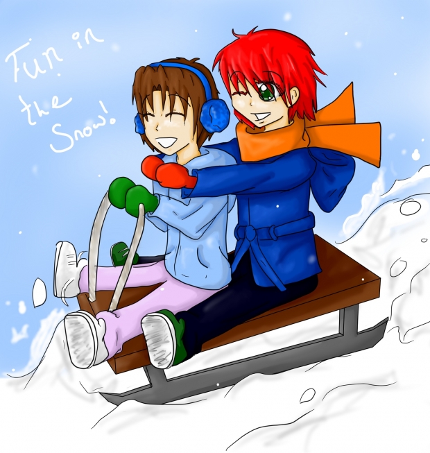 Sledding Fun