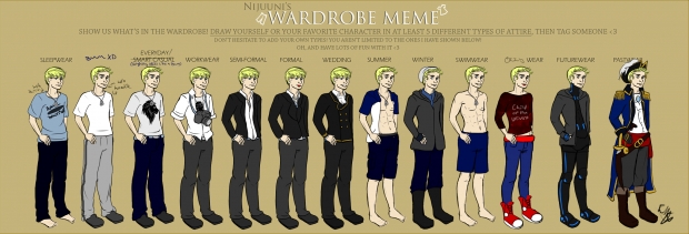 wardrobe meme with Llew