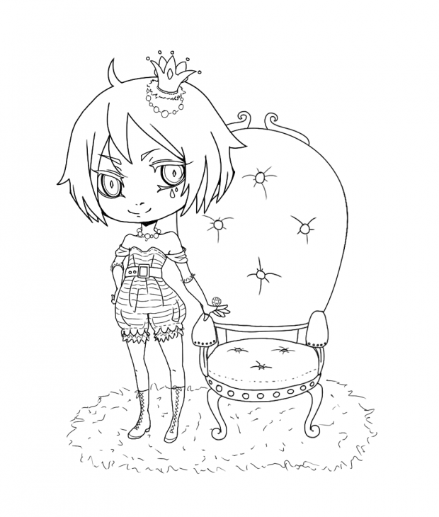 Royal Pains~lineart