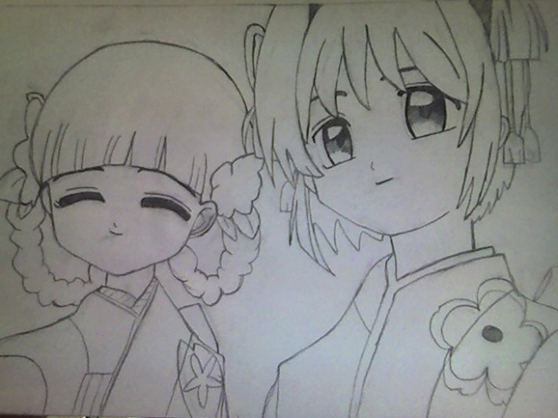 Sakura and tomoyo