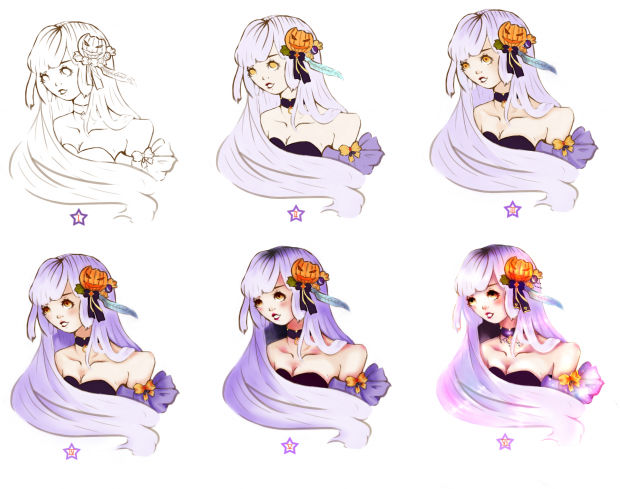 Halloween OC  tutorial (part 2)