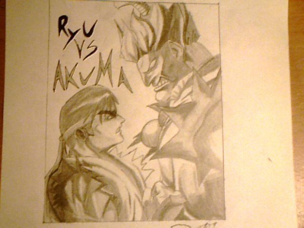 Ryu vs Akuma