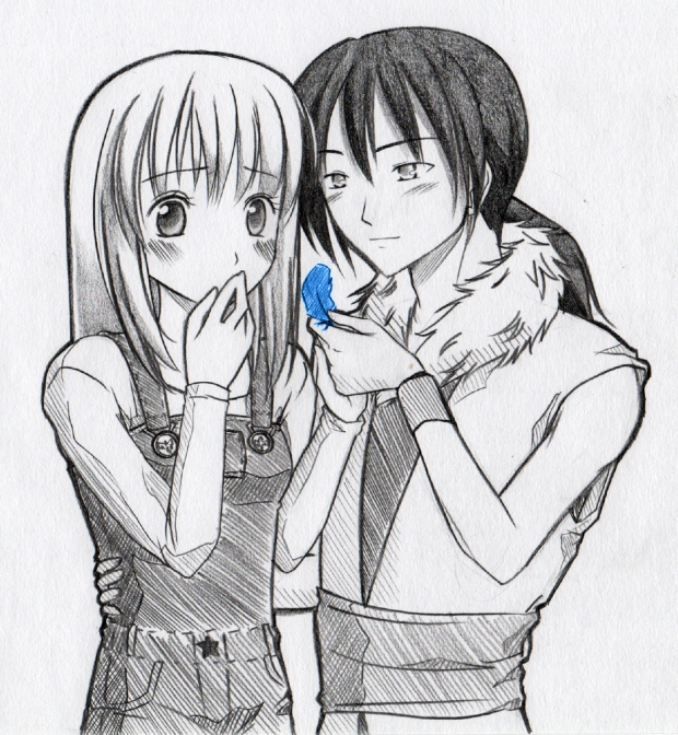 Blue Feather -- Cliff