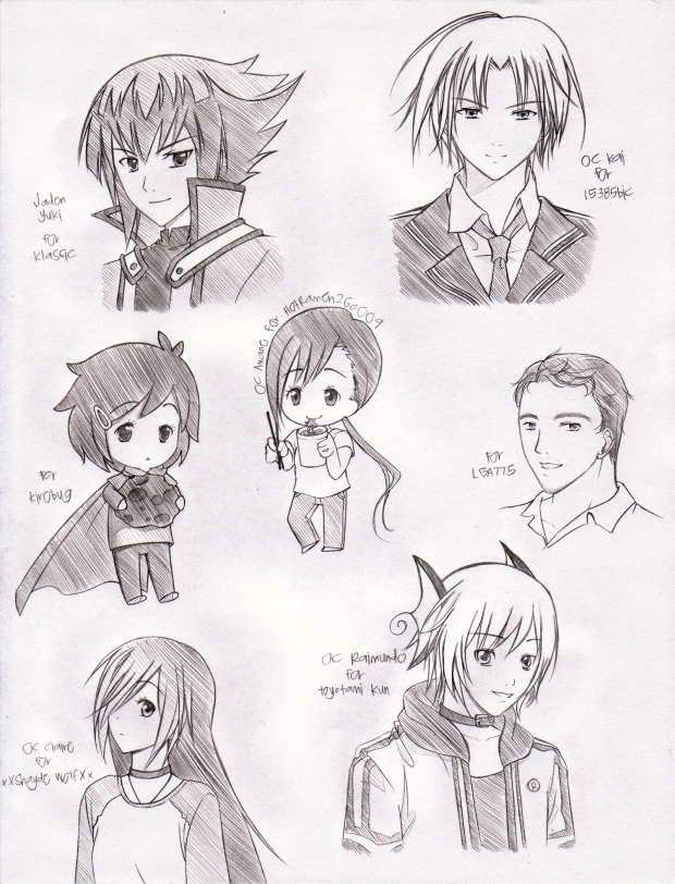 Sketch Requests Done! Part 2/2 [04/17/12]