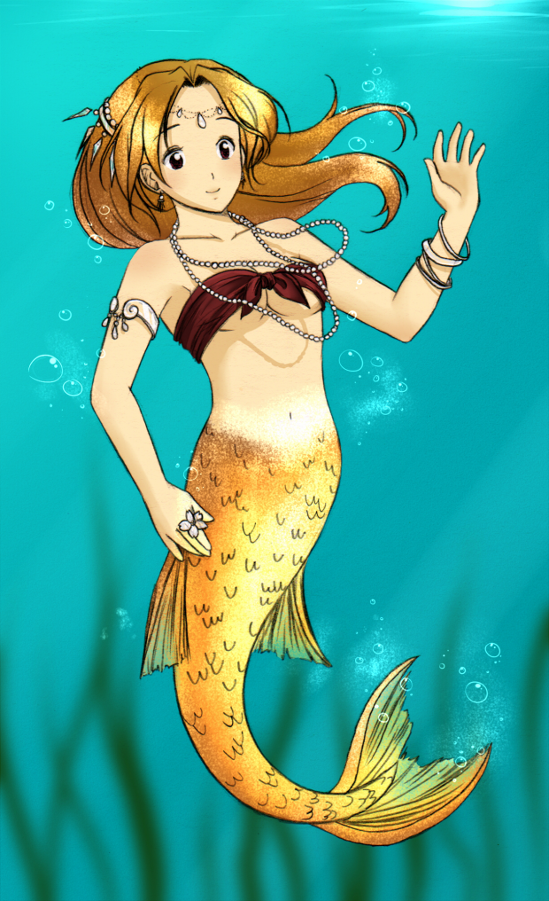Golden Mermaid [Adopt]