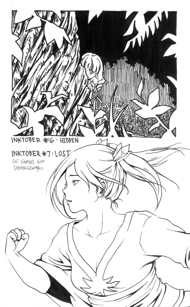 Inktober 6 & 7