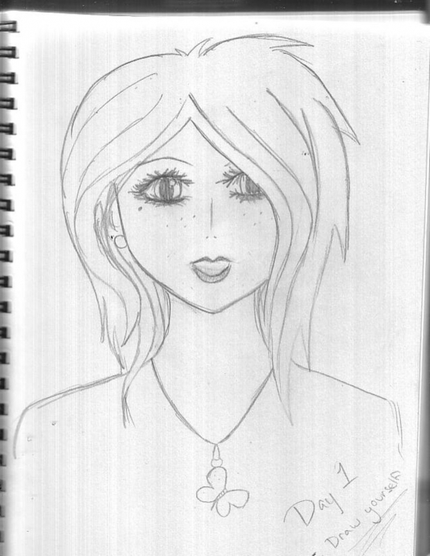 Day 1 : Draw yourself :D
