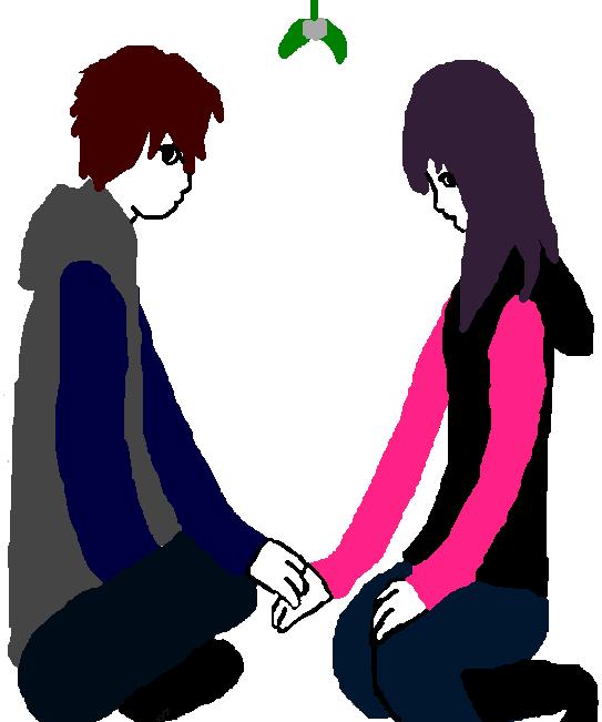 meet me beneath the mistletoe