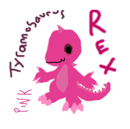 pinky t-rexy