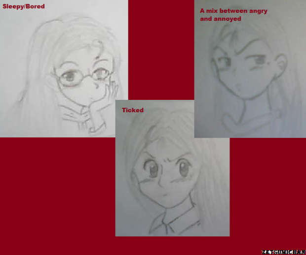 My top 3 emotions used most.