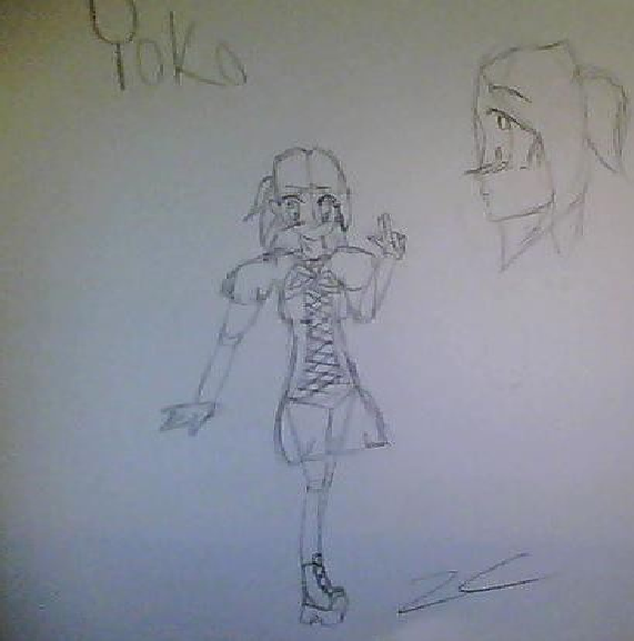 Yoko Character Sketch