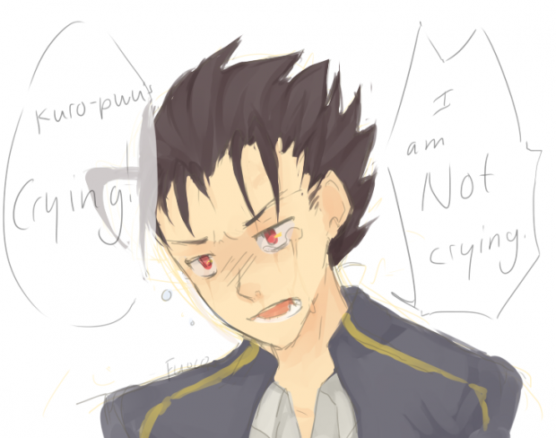 Kurogane doesn't cry!