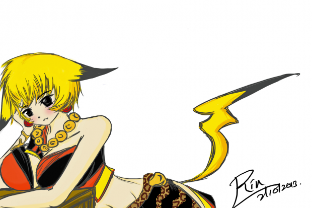 pikchu woman version