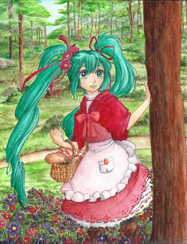 Miku Red Riding Hood