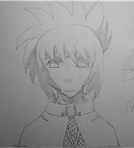 A free-hand drawing of Anko