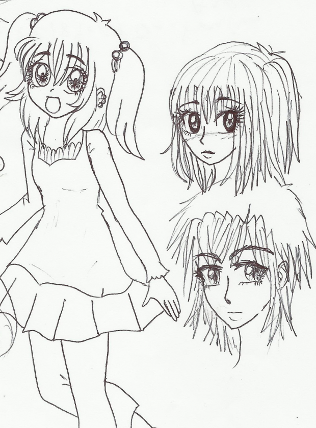 Drawing with ball pen