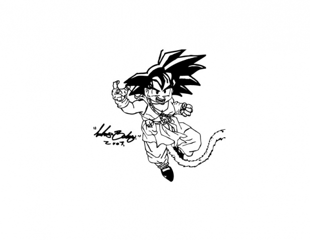 kid goku