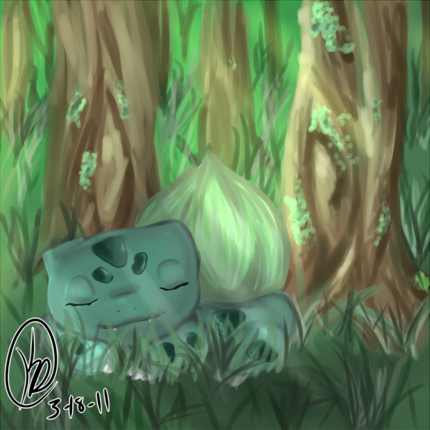 One Layer Bulbasaur