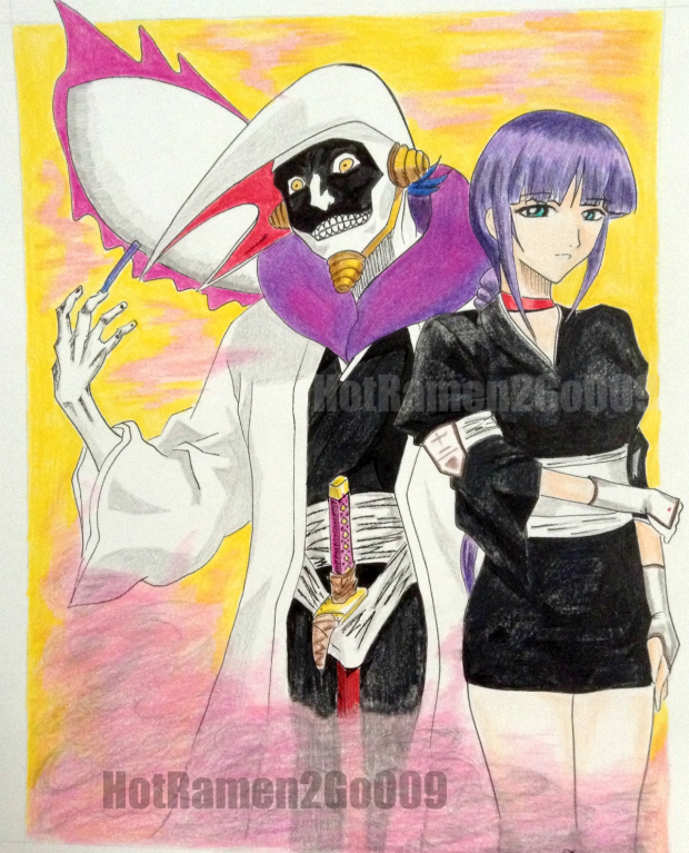 Mayuri Kurotsuchi and Nemu Kurotsuchi