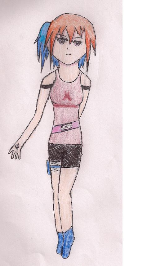 My oc, Kimi (short for Mikimi)