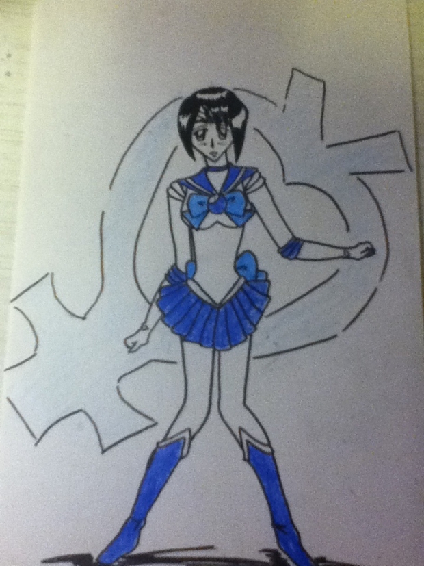Momo as Sailor Mercury