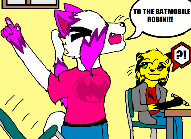 To the bat mobile Robin!!!