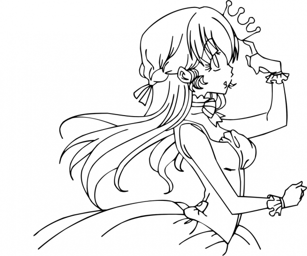 hime lineart