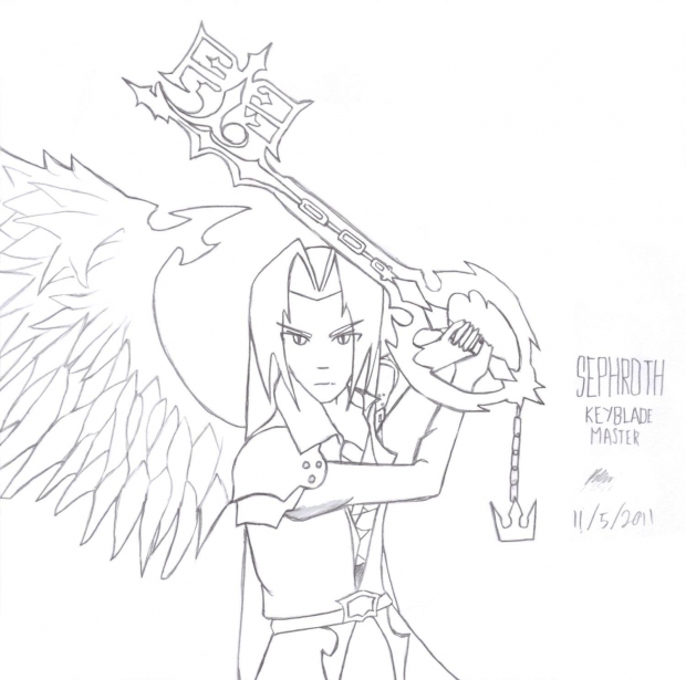 Sephiroth,Keyblade Master