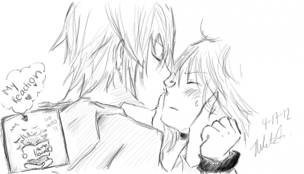 Amuto Nose Kiss Sketch