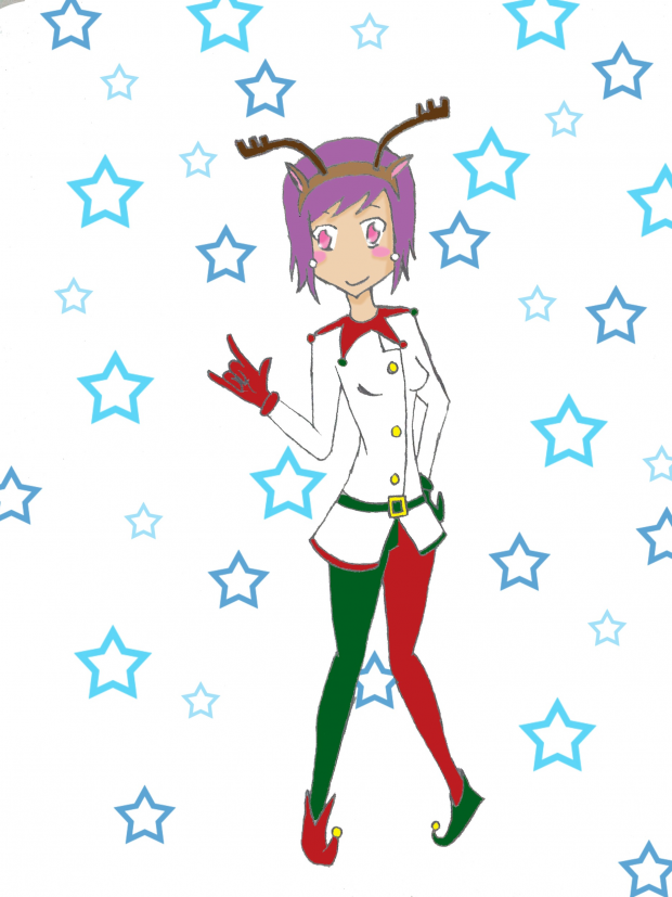 reindeer girl :3