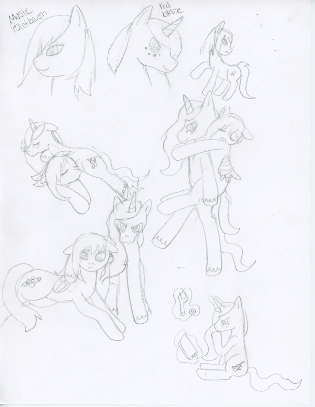 Pony Sketches 2