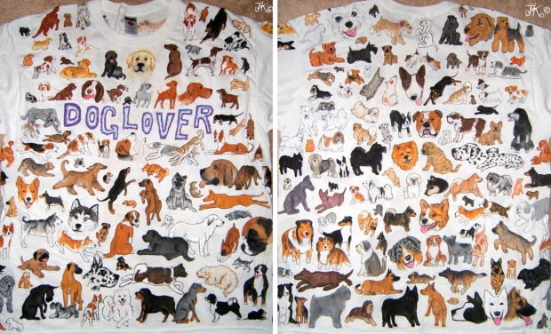 Doggies Galore (shirt art)