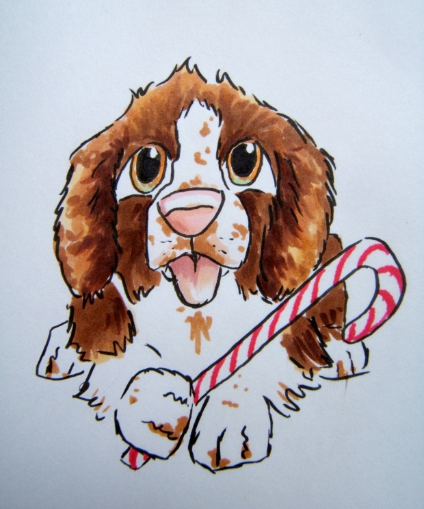 Springer chibi w/ Candycane