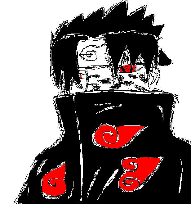 Akatsuki Sasuke(colored)