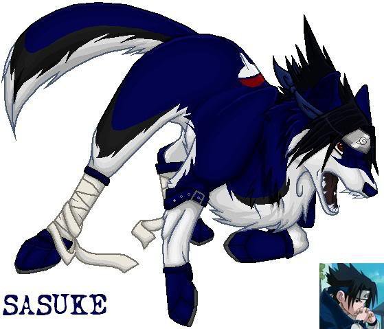 Sasuke+Wolf=