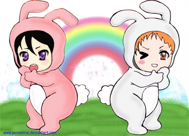 Rainbow-bunny~