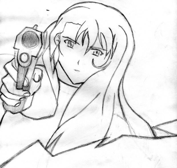 Mirielle B. From Noir Sketched