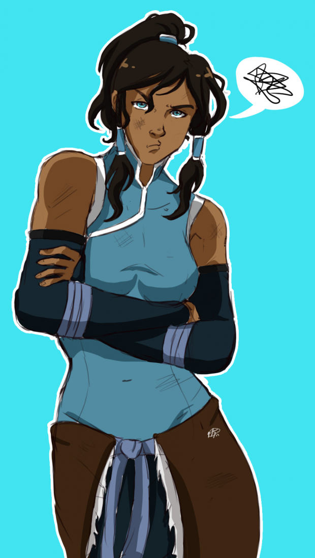 Korra Pouts