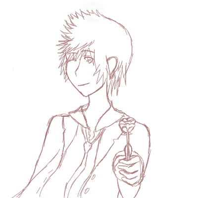 Roxas- my failed attempt to draw him