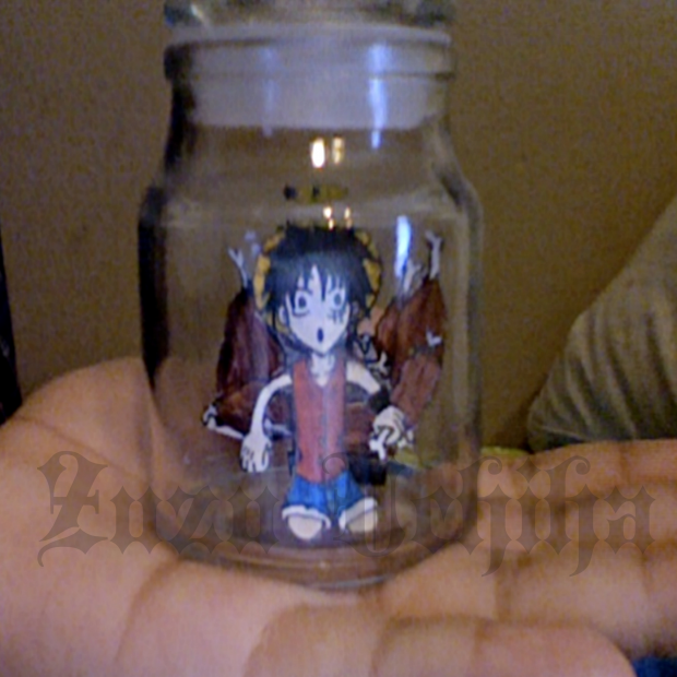 Luffy In a Bottle