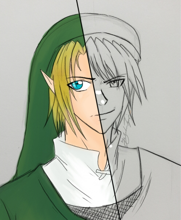 link and dark link