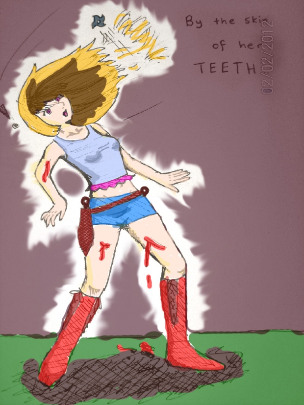 By the Skin of Her Teeth (Coloured)