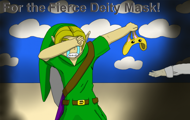 For the Fierce Deity Mask!