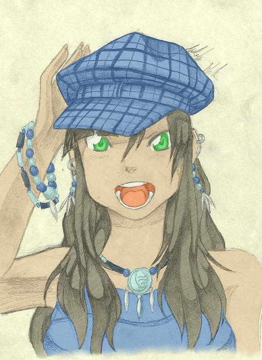 Senka colored sketch