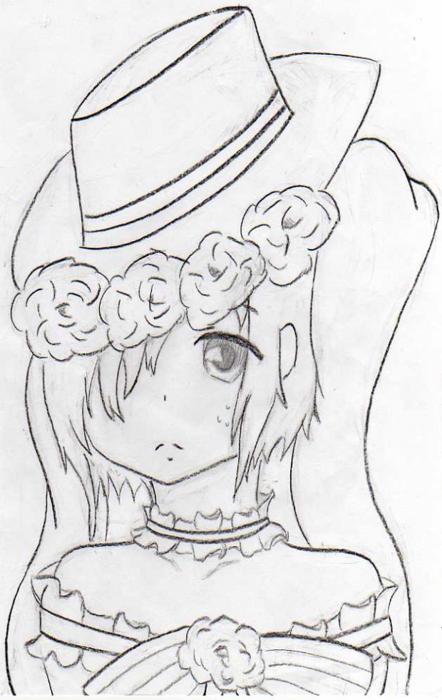 Ciel as a Girl Sketch